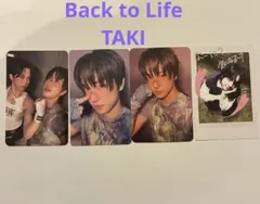 TAKI &TEAM Back to Life K-POPトレカ4枚