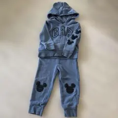 babyGAP ミッキー セットアップ ブルー