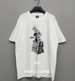 STUSSY HOUSE OF CARDS TEE Tシャツ ホワイト S