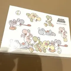 ジェラートピケ スーパーマリオ コラボ ヨッシー ステッカー