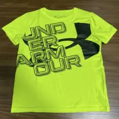 UNDER ARMOUR 蛍光イエロー Tシャツ YMD 140