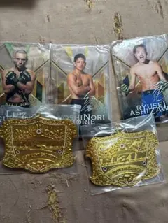 【メルカリ便】一番くじ RIZIN ラストワン賞 箔押しサイン入りイラストボード 一番くじRIZIN ラストワン賞箔押しサイン入りイラストボード A賞B賞C賞