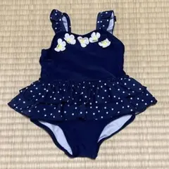 【プティマイン】　ワンピース水着 80