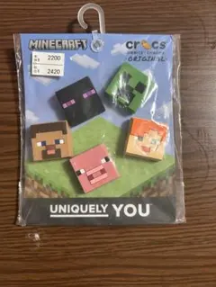 Crocs Minecraft Jibbitz 5パック　新品未開封のサムネイル