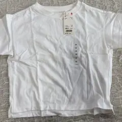 UNIQLO KIDS リラックスフィットTシャツ ホワイト 120 半袖のサムネイル