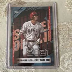 大谷翔平 2021 Topps MVP記念カード