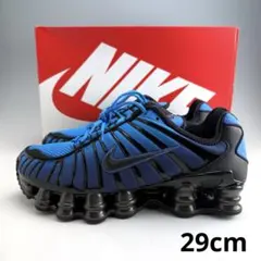 29cm ナイキ ウィメンズ ショックス TL ブルーヒーローメタリックブラック