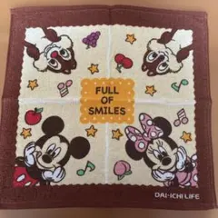 ディズニー ミッキー＆ミニー ハンドタオル 第一生命 ノベルティ 未使用　非売品