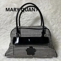 【未使用級】マリークワント ダイヤチェック ボストンバッグ 布地 × エナメル 2025年最新】マリークワント ボストンバッグの人気アイテム