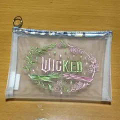 映画ウィキッド　刺繍ポーチ