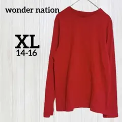 wonder nation ロンT 長袖 Tシャツ【XL】キッズ レディース