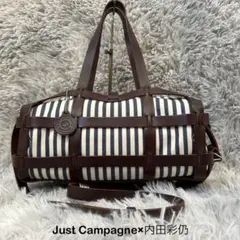 Just Campagne 内田彩仍 FALAISE 3wayボストンバッグ