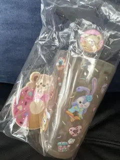 ディズニーシー ダッフィー スーベニアタンブラー マドラー コースター 20周年