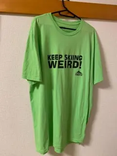 LINE スキー Tシャツ Keep Skiing Wired!