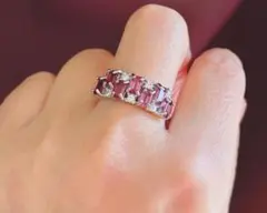 ✨極美品✨スワロフスキー SWAROVSKI トライアングルカットリング 14号