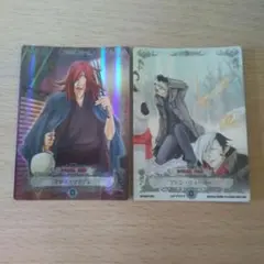 D.Gray-man トレーディングカード GR 2枚セット クロス アレン D.gray-man トレーディングカード クロス・マリアン GR - メルカリ