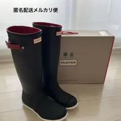 HUNTER ハンター スノーブーツ ブラック UK5 EU38 箱付き 防水 - メルカリ