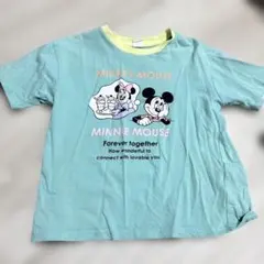 Disney ディズニー　半袖　120 ミッキー　ミニー　Tシャツ　夏服　子供服