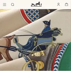 HERMES Cliquetis剣ストールショールチェーン モチーフ - メルカリ