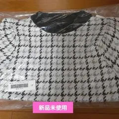 グレイル　新品未使用 半袖ニット チェック柄