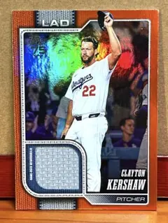 TOPPS SERIES1 カーショー 試合着用 レリック 25シリ ドジャース
