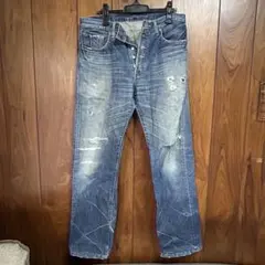 リーバイス501 ダメージジーンズ