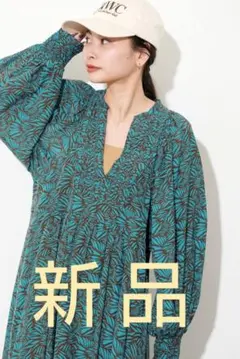 【新品】JOURNAL STANDARDオリエンタルプリントティアードワンピース