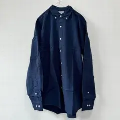 【L】オックスフォードシャツ レギュラーフィット 長袖 メンズ