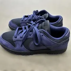 【未使用】NIKE Dunk Low パープル ブラック スニーカーのサムネイル