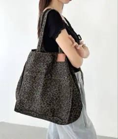 ZOZOTOWN レオパード ヒョウ柄 アソートBIGトートバッグ