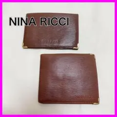 NINA RICCI ニナリッチ 二つ折り財布 定期入れ セット メンズのサムネイル