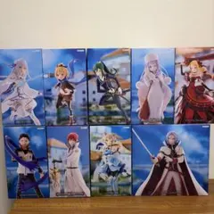 GiGO限定 リゼロ 王選候補者と騎士フィギュア 9種 - メルカリ