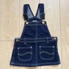 デニムスカート　サロペット　Lee