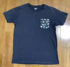 ユニクロ Tシャツ すみっコぐらし　150ネイビー