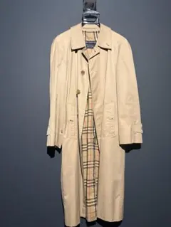 Burberry バーバリー ステンカラーコート ノバチェック ベージュ L