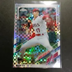 大谷翔平 2021 TOPPS Chrome XFractor No.159
