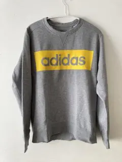 美品 adidas アディダス スウェット トレーナー グレー