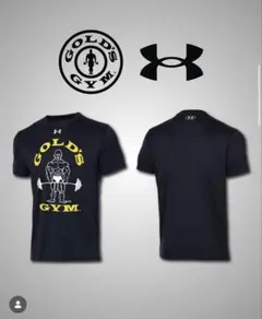 Under Armour Gold's Gym コラボ Tシャツ ブラック GOLD GYM × UNDER ARMOUR コラボ Tシャツ Lサイズ - メルカリ