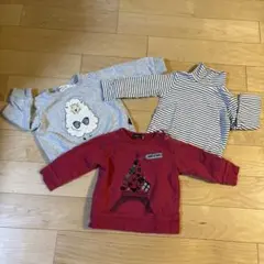 BeBe トレーナー カットソー　3点セット