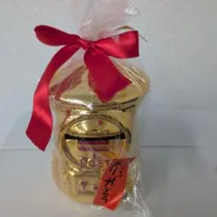かんぽ生命　金色ポスト型貯金箱