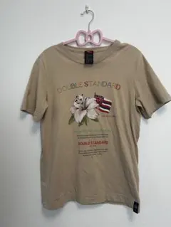 DOUBLE STANDARD 半袖Tシャツ ベージュ　フリーサイズのサムネイル