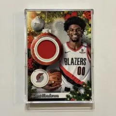 topps Holiday NBA Scoot Henderson レリック