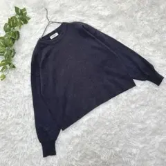 Té chichi テチチ  長袖ニット　セーター【F】グレー　クルーネック　冬