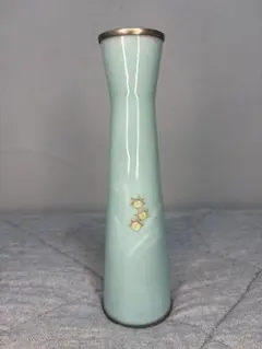 陶器 一輪挿し 花瓶 青磁風 和モダン フラワーベース インテリア