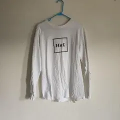 Huf ホワイト 長袖 Tシャツ Mサイズ