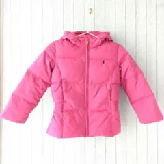 RALPH LAUREN ラルフローレン ダウンジャケット 120 ピンク 女児