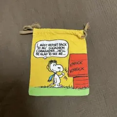 【スヌーピー】snoopy peanuts 巾着 お弁当 キャラグッズ