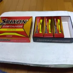 SRIXON DISTANCE パッションイエロー ゴルフボールのサムネイル