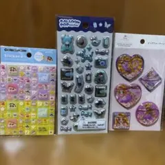 しんちゃんタイルシール バルーンポップステッカー　プリンセスウォーターシールのサムネイル