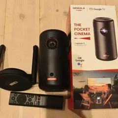 【美品】Nebula The Pocket Cinema 3 本体 Amazon.co.jp: The pocket cinema capsule 3 モバイル